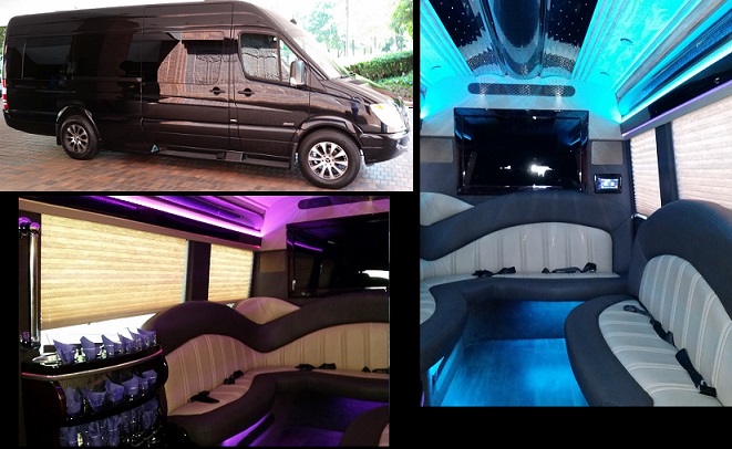 12 Seater Mercedes Benz Sprinter van Atlanta